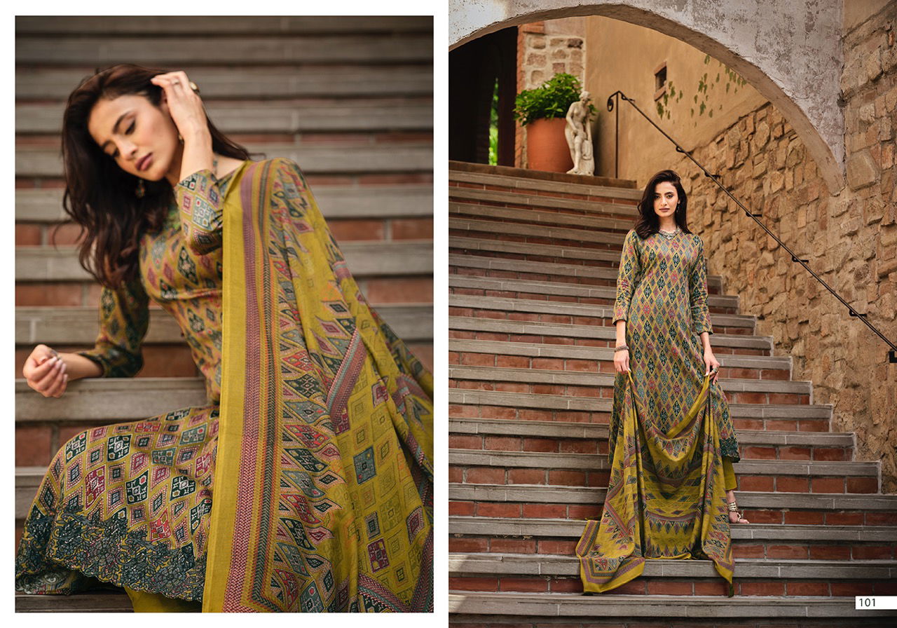 Sadhana Elan Ethnic Wear Wholesale Printed Salwar Suits Catalog